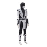 Mortal Kombat Smoke Grey Suit Cosplay Costume – Premium Quality Official Outfit - Halloweez